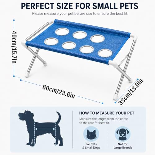 Dog Grooming Hammock, Foldable Pet Grooming Stand - Image 2
