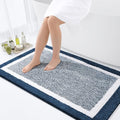 OLANLY Large Bathroom Rugs 44x32, Soft Absorbent Microfiber Bath Rugs by OLANLY