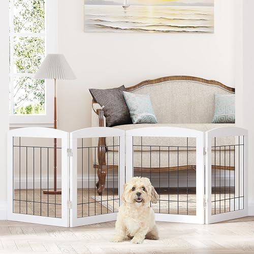 PAWLAND Free Standing Dog Gates by PAWLANDPetSupplies