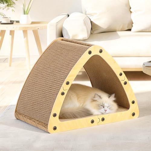 TIMIEEYA Cardboard Cat House - Image 6