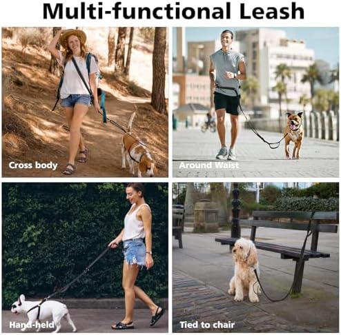 8.5ft Hands Free Dog Leash Adjustable - Image 3