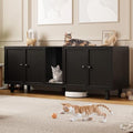 ONBRILL 63 Inches Cat Litter Box Enclosure by ONBRILL