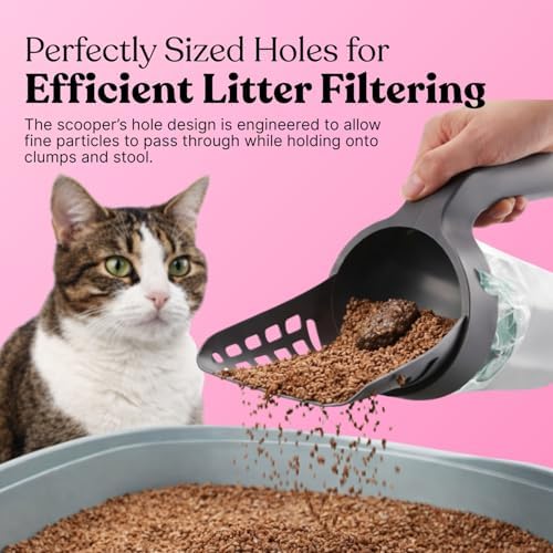 Cat Litter Scooper with Holder - Image 3