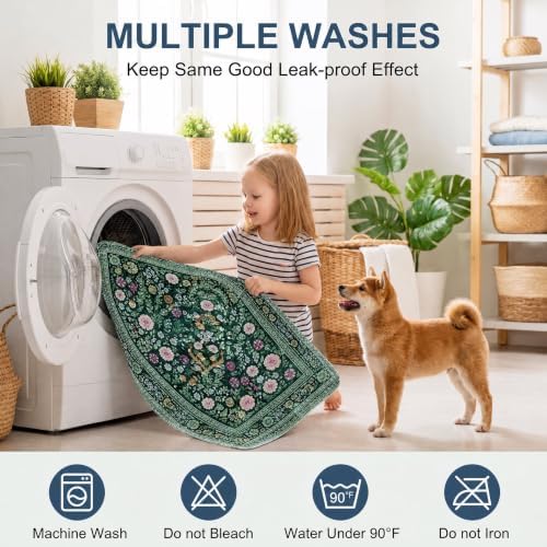 Washable Pee Pads for Dogs, Great Urine Absorbent Reusable Puppy Training Pads - Image 5
