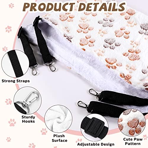 Geelin 4 Pcs Cat Hammock Hanging - Image 3