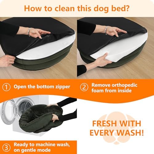 Orthopedic Waterproof XXX-Large Dog Bed Sofa, Gel Memory Foam - Image 7
