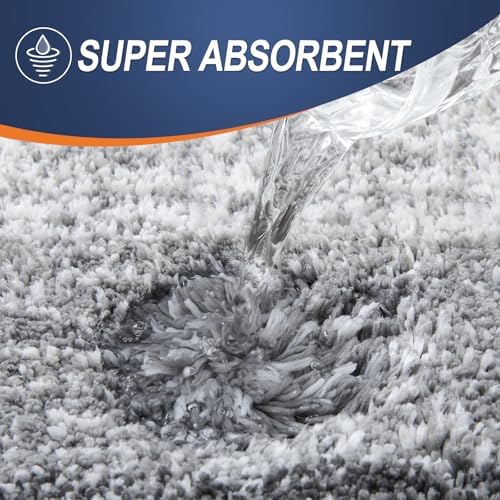 OLANLY Large Bathroom Rugs 47x32, Extra Soft Absorbent Microfiber Bath Rugs - Image 4