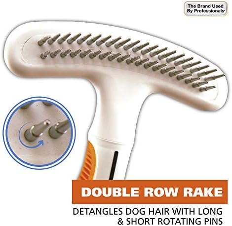 Wahl 2-in-1 Combination Double Row Pet Rake - Image 3