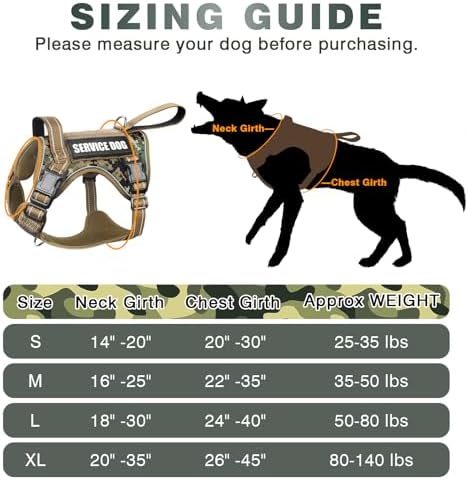 WINSEE Tactical Dog Harness, No Pull Dog Harness - Image 5