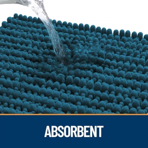 OLANLY Dog Door Mat for Muddy Paws 30x20, Ultra-Absorbent Chenille Mud Mat - Image 4