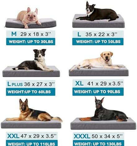 WATANIYA PET Extra Large Dog Beds, Memory Foam - Image 4