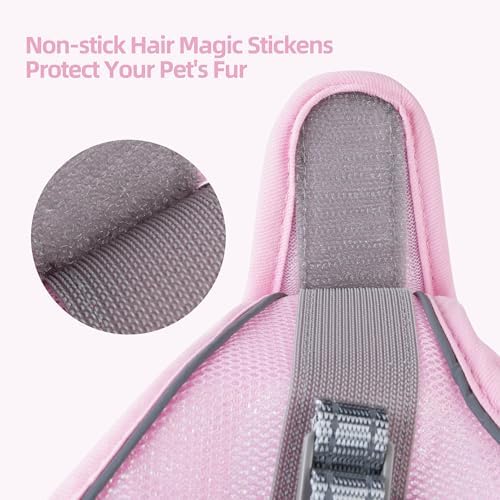 Solmoony Sparkly XXXS Dog Harness and Leash Set, Step in Soft Light Puppy Vest - Image 5