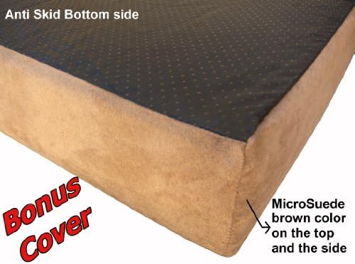 Dogbed4less Premium Orthopedic Memory Foam Dog Bed - Image 3