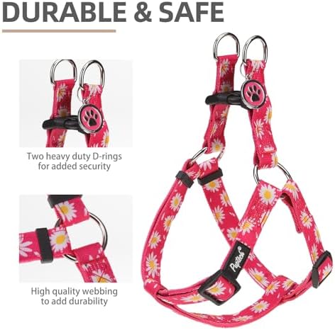 PUPTECK No Pull Dog Harness Medium Sized Step-in Adjustable Puppy Vest - Image 2