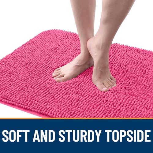 OLANLY Dog Door Mat for Muddy Paws 47x17, Super Absorbent Chenille Mud Mat - Image 4