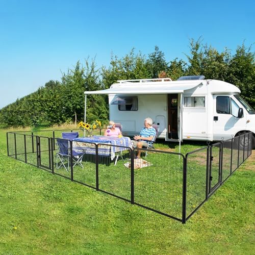 Kfvigoho Dog Playpen Outdoor Extra Wide 32 Panels Heavy Duty Dog Fence 32" - Image 2
