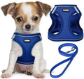 No Pull Dog Puppy Harness and Leash Set Reflective Mesh Vest Large by YIMEIS
