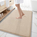 OLANLY Memory Foam Large Bathroom Rugs 59x35, Absorbent Bath Mat by OLANLY