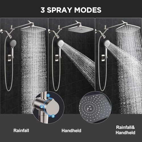 Veken Starlight 11.8" High Pressure Shower Head - Image 3
