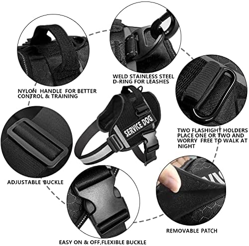JSXD Dog Harness, No-Pull Service Dog Harness - Image 2