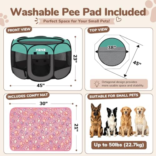 Dog Cat Small Animal Puppy Playpen Crate - Image 2