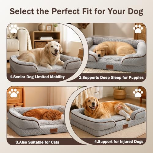 Orthopedic Memory Foam Dog Bed - Image 4