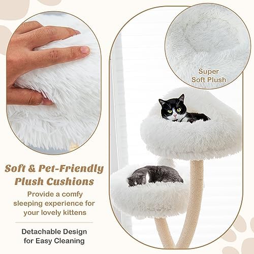 PETSITE 70" Tall Cat Tree, Cat Tower - Image 6