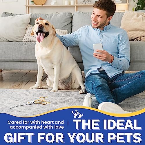JASON Curved Dog Grooming Scissors - Image 7