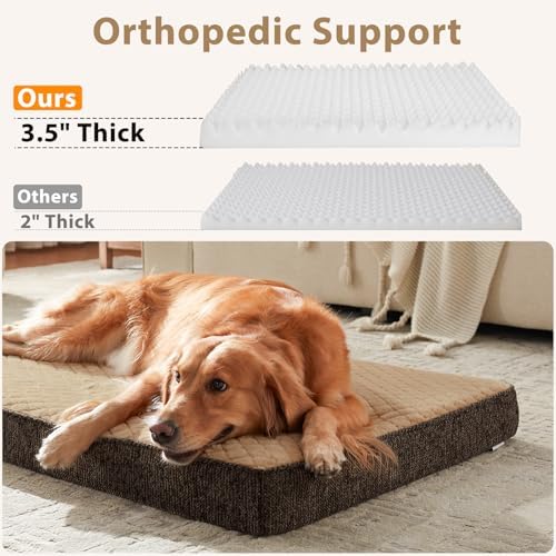 JOEJOY XL Dog Bed for Large Dogs up to 80 lbs, Fits 41" & 42" Crates, - Image 5