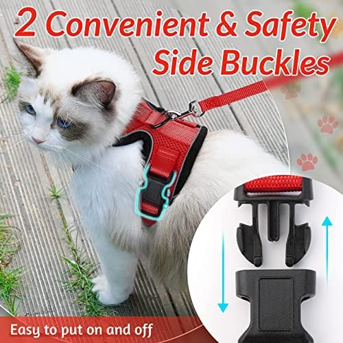 rabbitgoo Cat Harness and Leash Set, Escape Proof Vest - Image 5