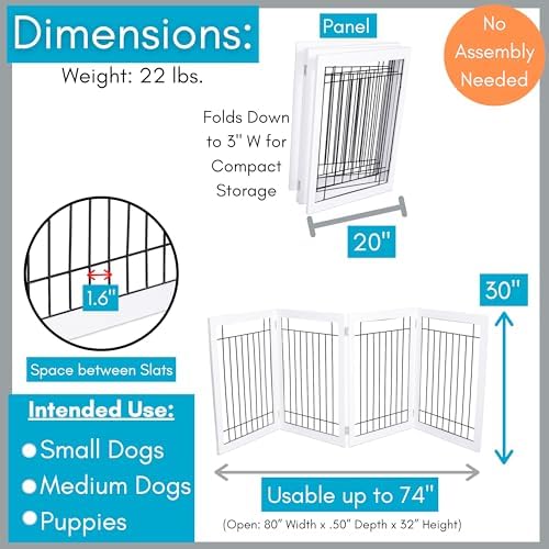 Internet's Best Traditional Wire Dog Gate - Image 3