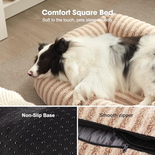 MIXJOY Dog Bed for Medium Small Size Dog, Washable Medium Dogs Bed - Image 4