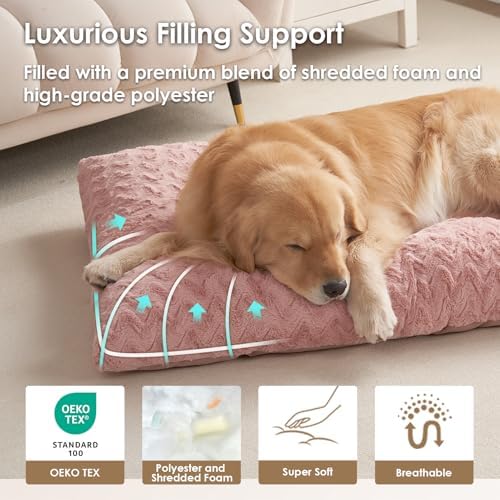 EHEYCIGA XXL Dog Bed 47x29 Inch, Extra Large Pet Beds - Image 2