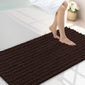 Smiry Bathroom Rugs 40X24, Extra Soft Rubber Backing Chenille Bath Mats by Smiry