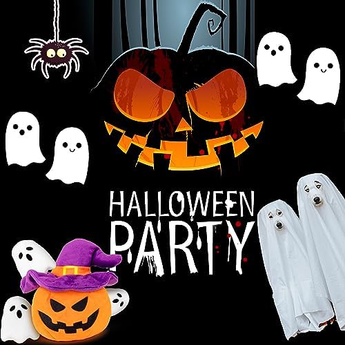 lilfrd Halloween Dog Toys, Pumpkin Ghost Hide & Seek Squeaky Toy - Image 7