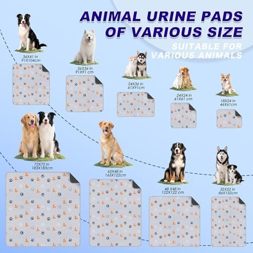WanpeeGoo Washable Pee Pads for Dogs, Waterproof, 18 x 24 in, 2 Pack - Image 7