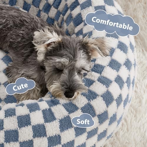 BFPETHOME Medium Washable Cozy Donut Dog Beds - Image 2