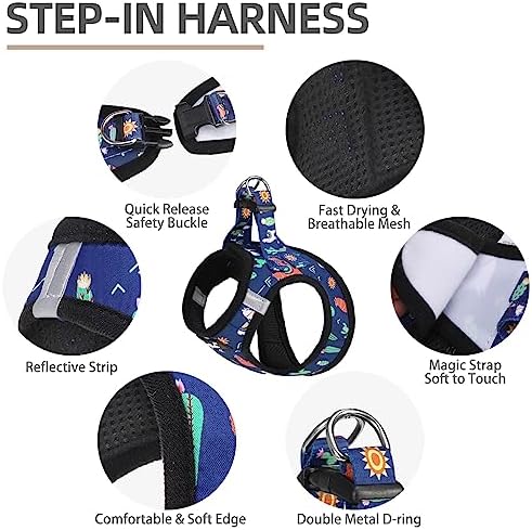 PUPTECK Dog Harness, Collar and Leash Set No Pull - Image 2
