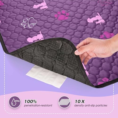 WanpeeGoo Washable Pee Pads for Dogs, Waterproof, 32 x 63 in, 2 Pack - Image 3