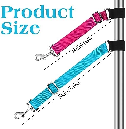 Paterr 5 Pcs Pet Dog Grooming Arm Accessory Extension Strap, Sweet Color - Image 2