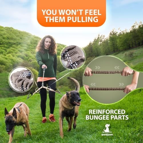 SparklyPets Double Dog Leash for 2 Dogs - Image 5