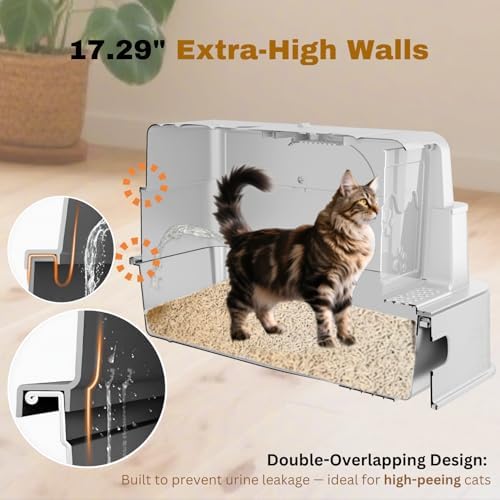 XXXL Jumbo Drawer Stainless Steel Cat Litter Box - Image 4