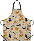 Funny Cat Apron Gift for Women Cat Mom Wife Girlfriend Daughter Friends by Unknown