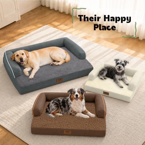 MEKIY Orthopedic Waterproof Dog Bed Pet Couch - Image 6