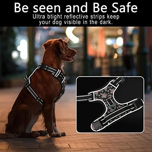 Timos Dog Harness Medium Sized, Quick Release 3 Buckles - Image 2