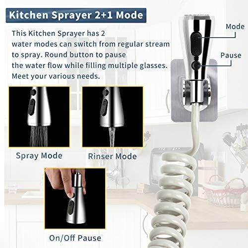 CECEFIN Kitchen Sink Sprayer Hose Attachment - Image 2