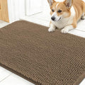 OLANLY Dog Door Mat for Muddy Paws 24x16, Super Absorbent Chenille Mud Mat by OLANLY