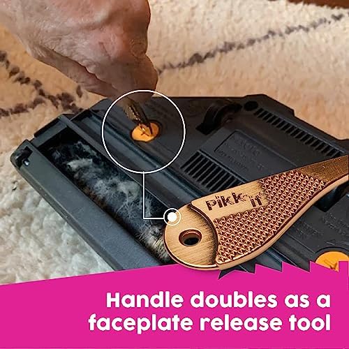 Pikk-it® Vacuum Hair Brush Cleaner Tool, Pet & Human Hair Removal Comb Rake - Image 7