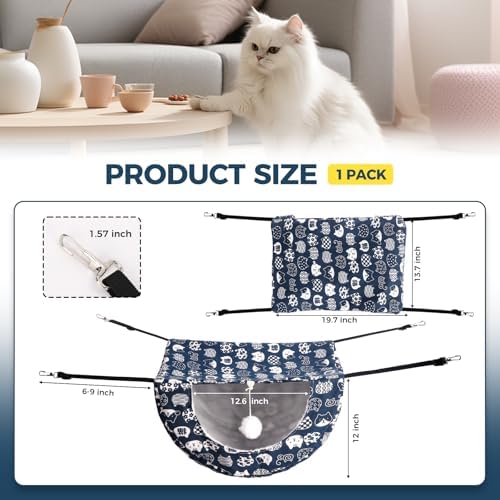 Admaison Cat Hammock for Cage - Image 4