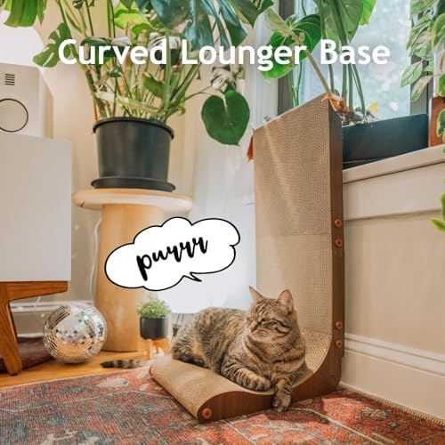 Necoichi Cardboard Cat Scratcher Wall - Image 4